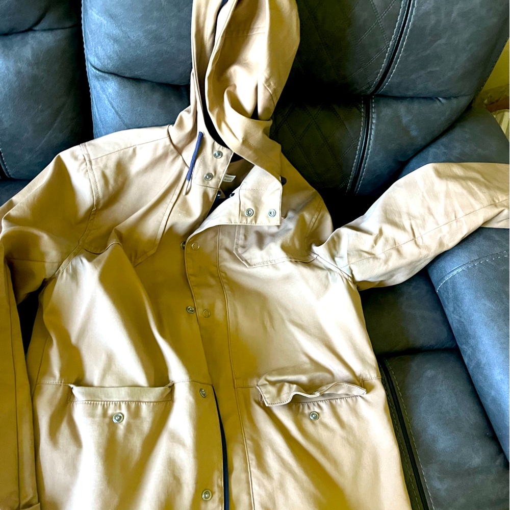 Top man beige trendy  trenchcoat lightly worn